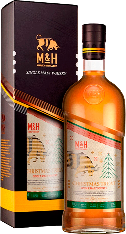 MandH Apex Christmas Treat Single Malt Whiskey (gift box)