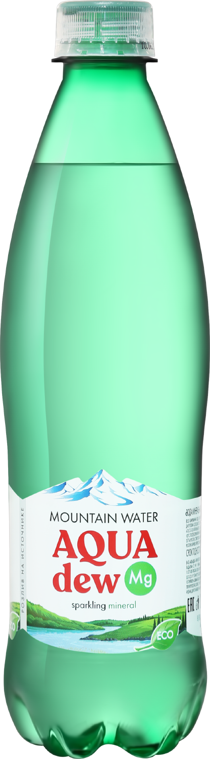 Вода газированная Аква Дью 0.5&nbsp;л