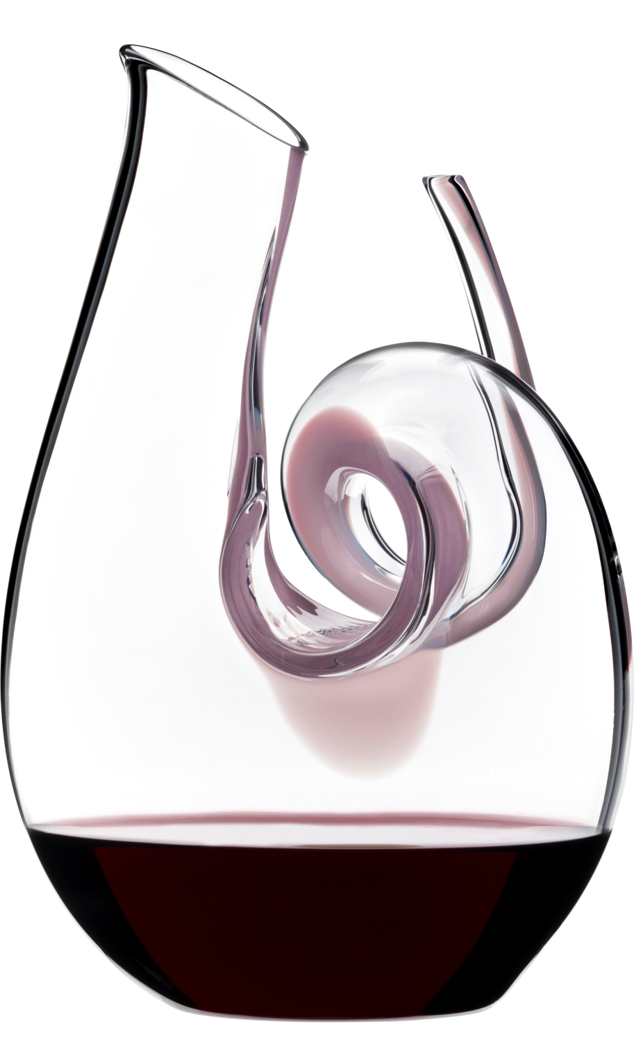 Riedel Curly Decanter Pink Mini, 2011/14 riedel curly decanter pink mini 2011 14