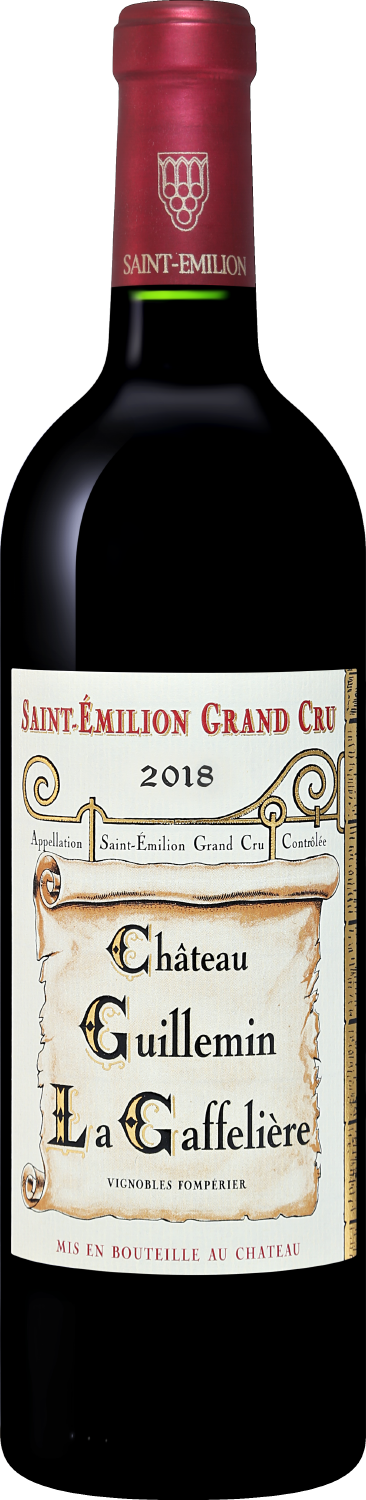 Шато Гийомен Ля Гаффелье Сент-Эмильон Гран Крю АОС 2018 0.75&nbsp;л