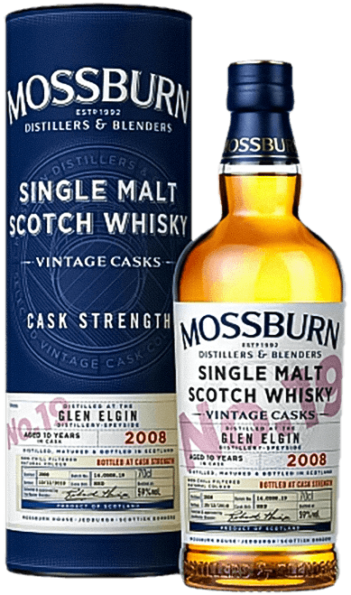 Mossburn Vintage Casks No.19 Glen Elgin Single Malt Scotch Whisky (gift box) glen moray elgin classic single malt scotch whisky gift box