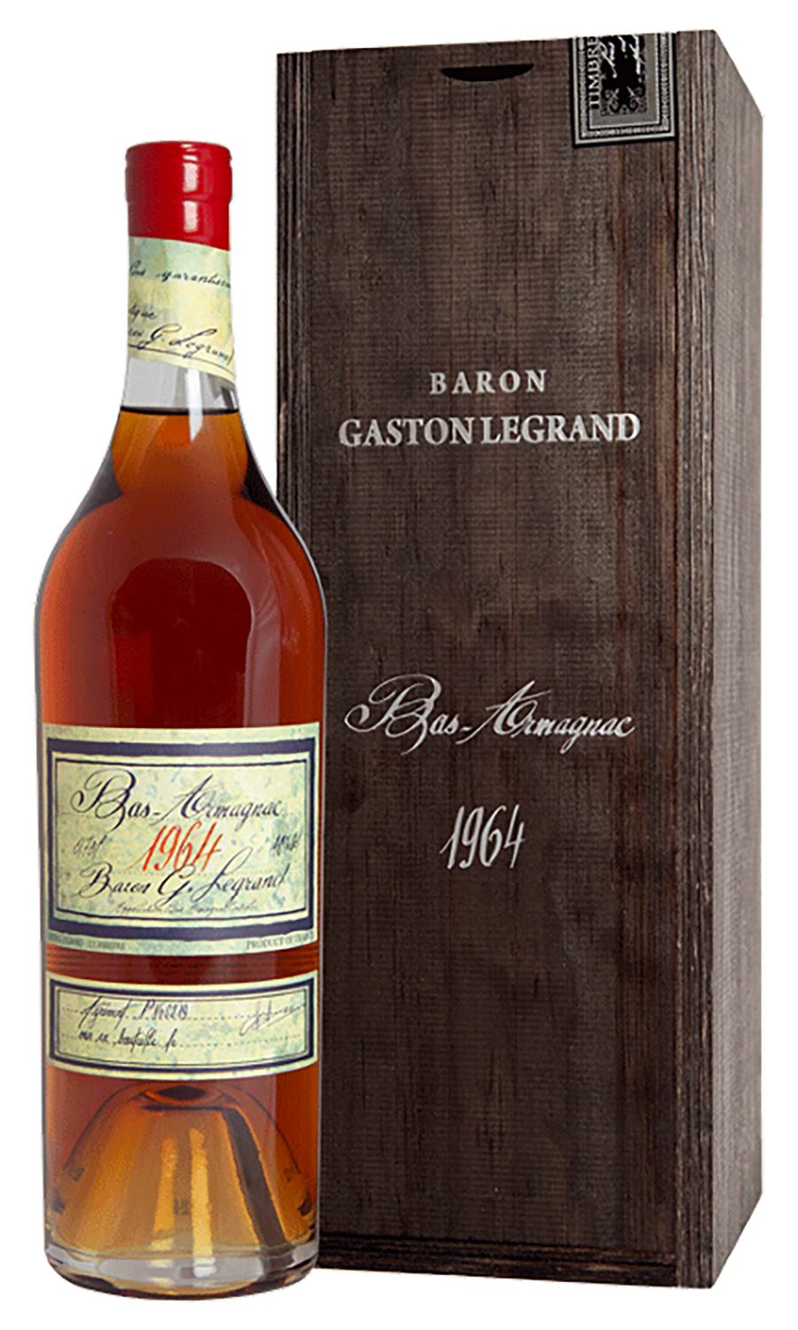 Baron Gaston Legrand 1964 Bas Armagnac (gift box)