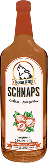 Schnaps Hazelnut Schnee Jager