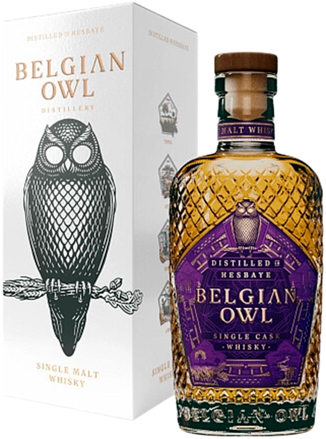 Бельджиан Оул Пэшн Сингл Каск солодовый виски в подарочной упаковке 0.5&nbsp;л