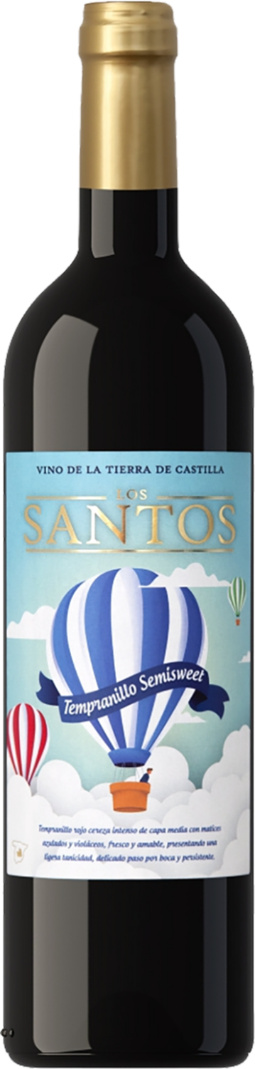 Лос Сантос Темпранильо Полусладкое Бодега дель Сас 0.75&nbsp;л
