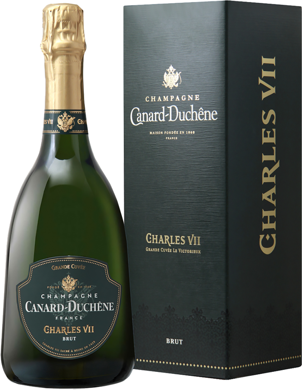 Канар-Дюшен Шарль VII Брют Шампань AOC в подарочной упаковке 0.75&nbsp;л