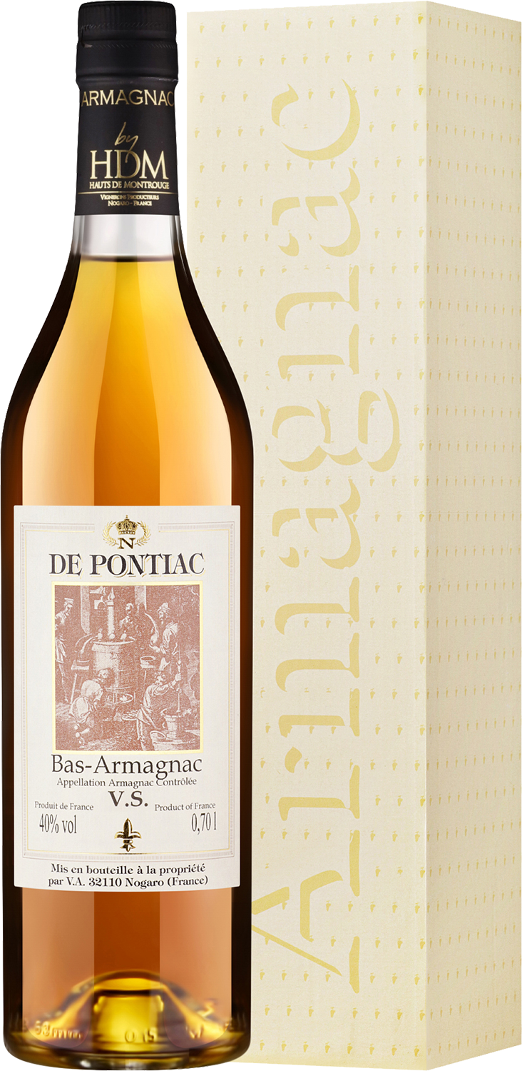 Де Понтьяк VS Ба-Арманьяк в подарочной упаковке 0.7&nbsp;л