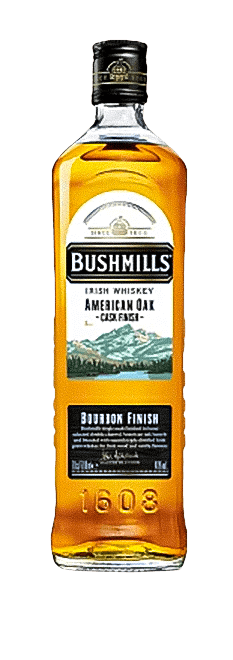 Bushmills American Oak Cask Finish Blended Irish Whiskey bushmills original blended irish whiskey gift box with 2 glasses