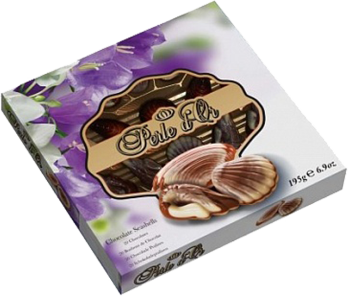 Конфеты Бельджиан Дары Моря Перл д'Ор цветы 195г
