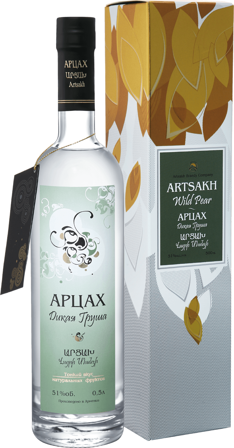 Artsakh Wild Pear (gift box) armenian garden wild pear aratta distillery