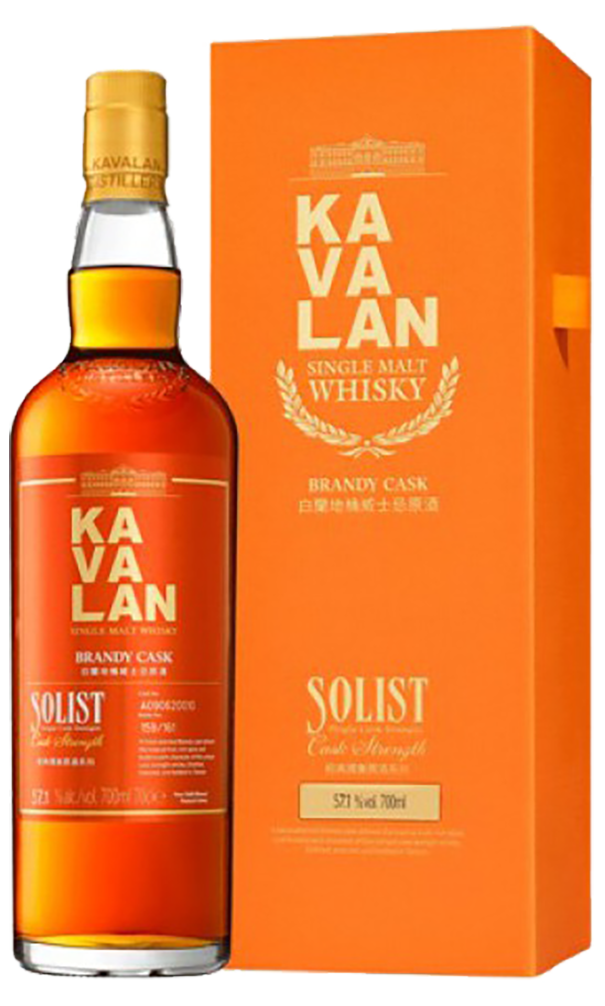 Kavalan Solist Brandy Single Cask Strength Single Malt Whisky (gift box)