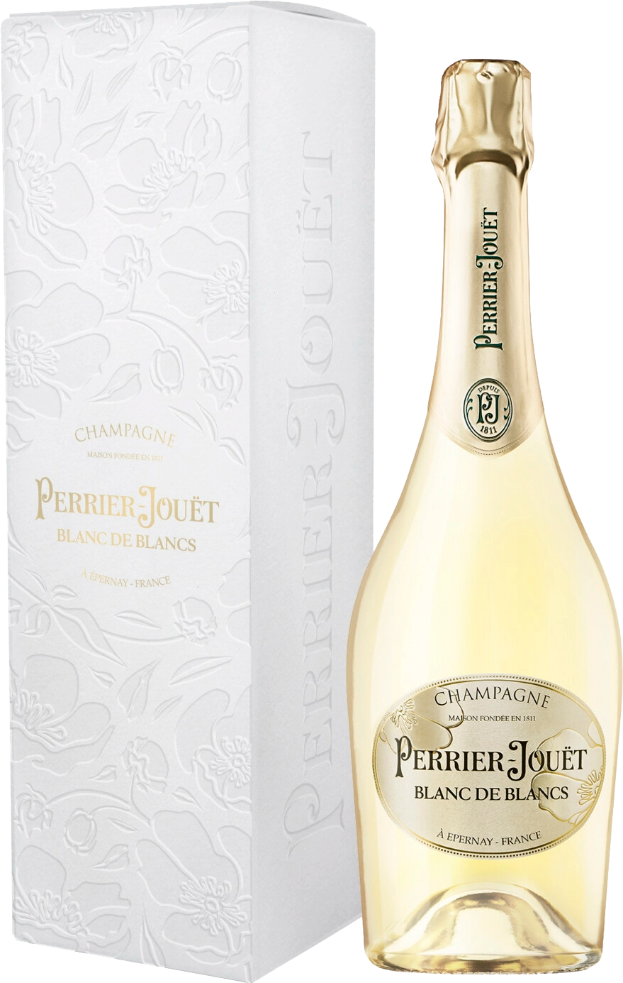 Игристое вино белое брют Perrier-Jouёt Blanc de Blancs Brut Champagne AOC  0.75 л (Перрье-Жуе Блан де Блан Брют Шампань АОС), купить в магазине в  Саратове - цена, отзывы