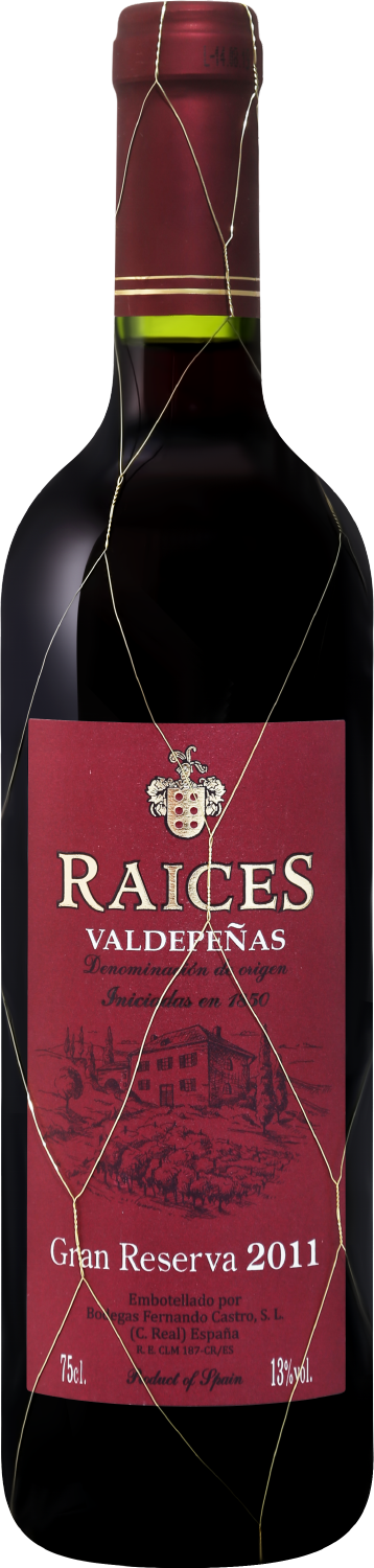 Raices Gran Reserva Valdepenas DO Bodegas Fernando Castro