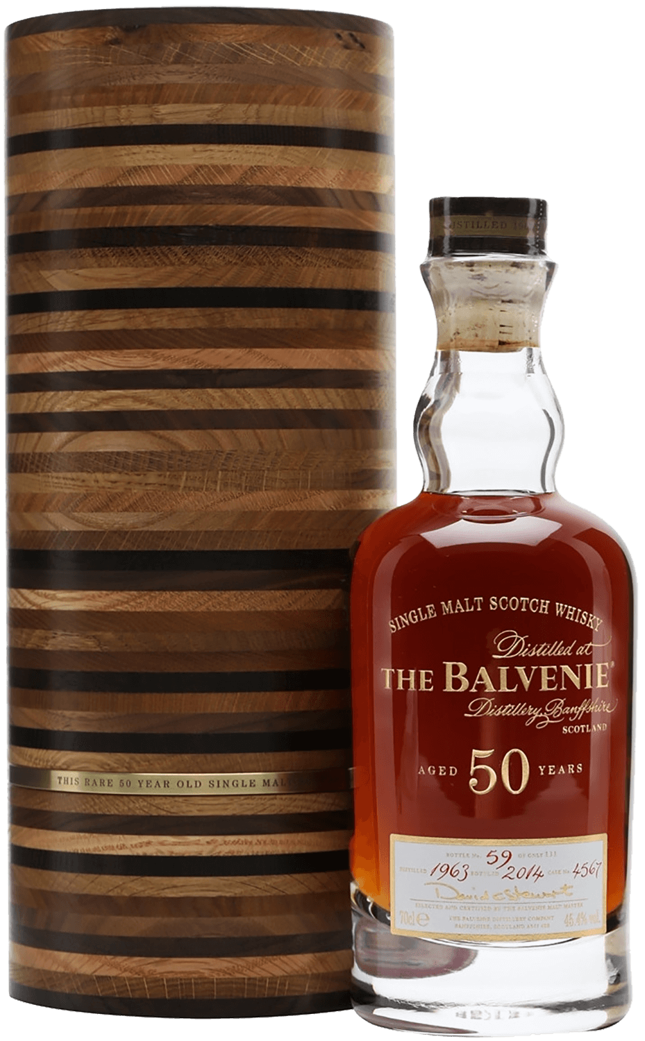The Balvenie 50 y.o. Single Malt Scotch Whisky (gift box) the balvenie single barrel 25 y o single malt scotch whisky gift box