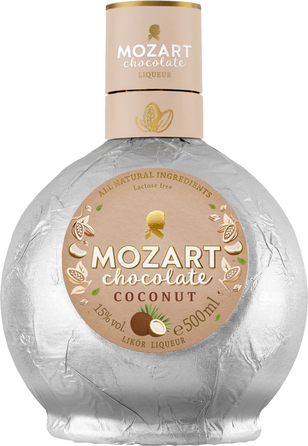 Ликёр Mozart Chocolate Coconut 0,5 л (Моцарт Шоколад Кокос), купить в ...
