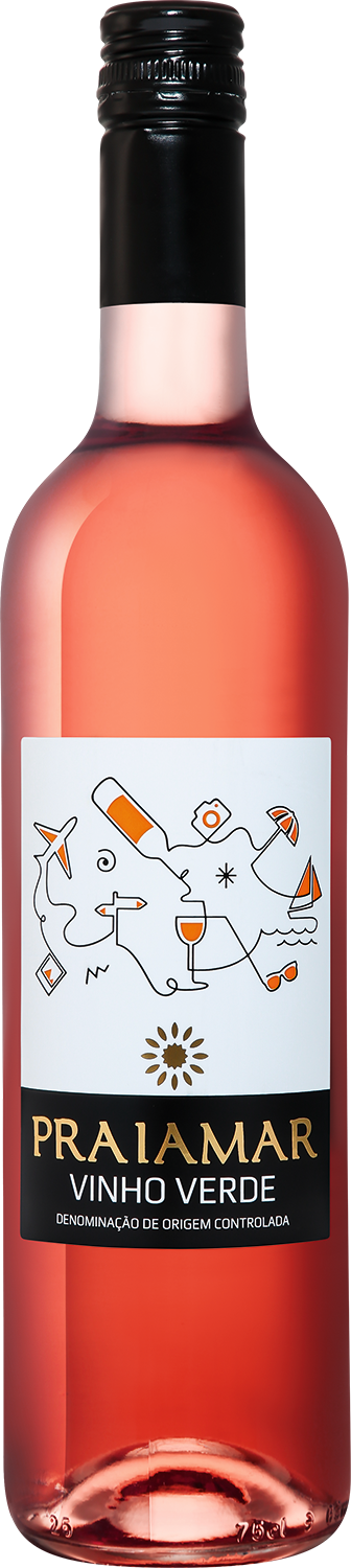 Праиамар Розе Винью Верде DOC Каза да Фонте Пекена 2022 0.75&nbsp;л