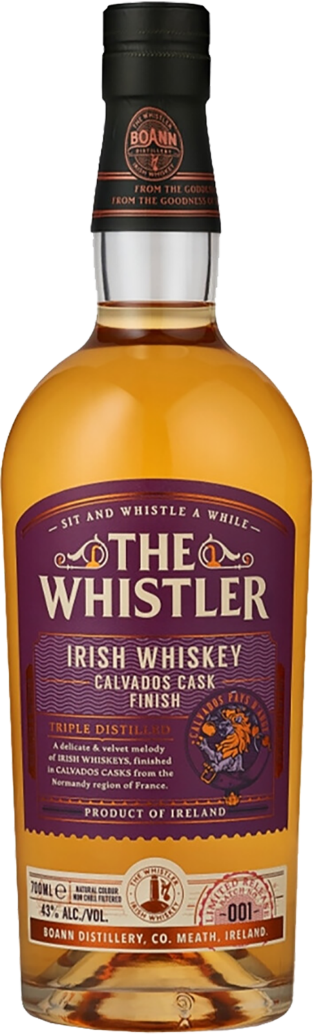 The Whistler Calvados Cask Finish Blended Irish Whisky