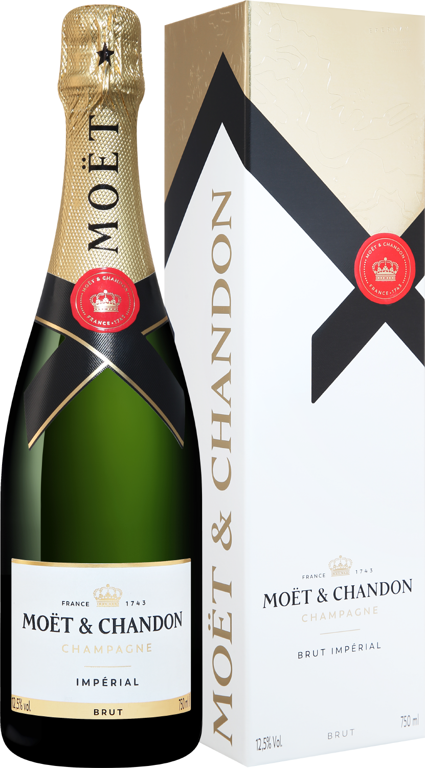 Moet and Chandon Imperial Brut Champagne AOC (gift box)