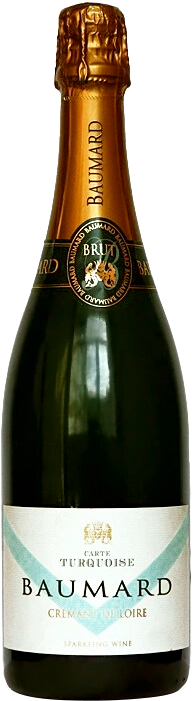 Domaine des Baumard Carte Turquoise Brut Cremant de Loire AOC