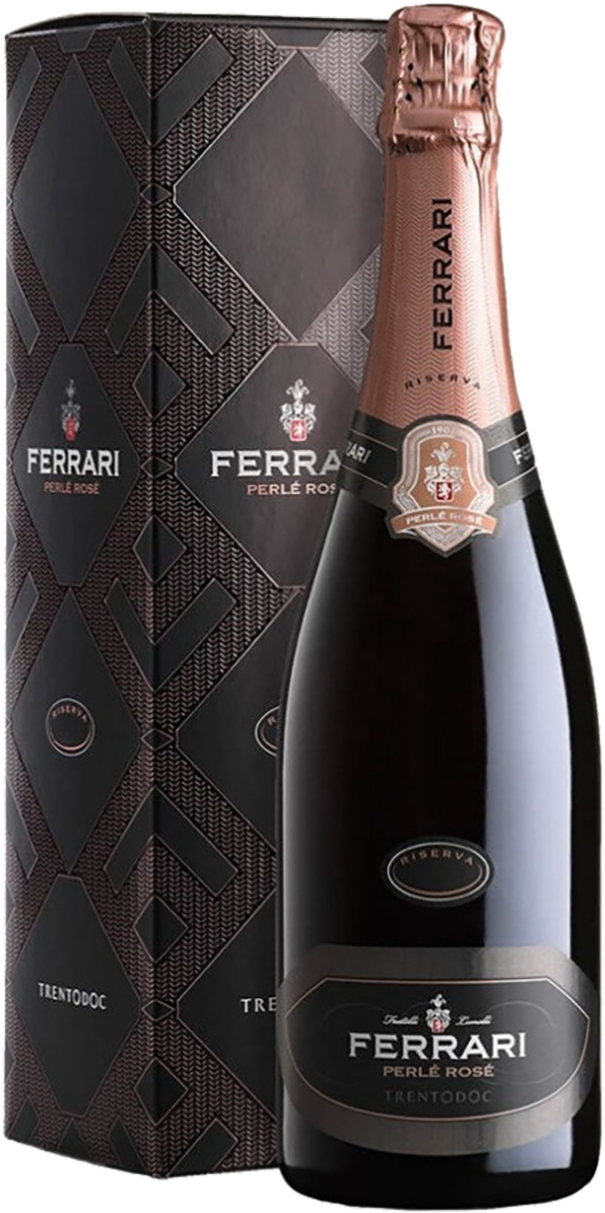 Ferrari Perle Rose Riserva Trento DOC (gift box)