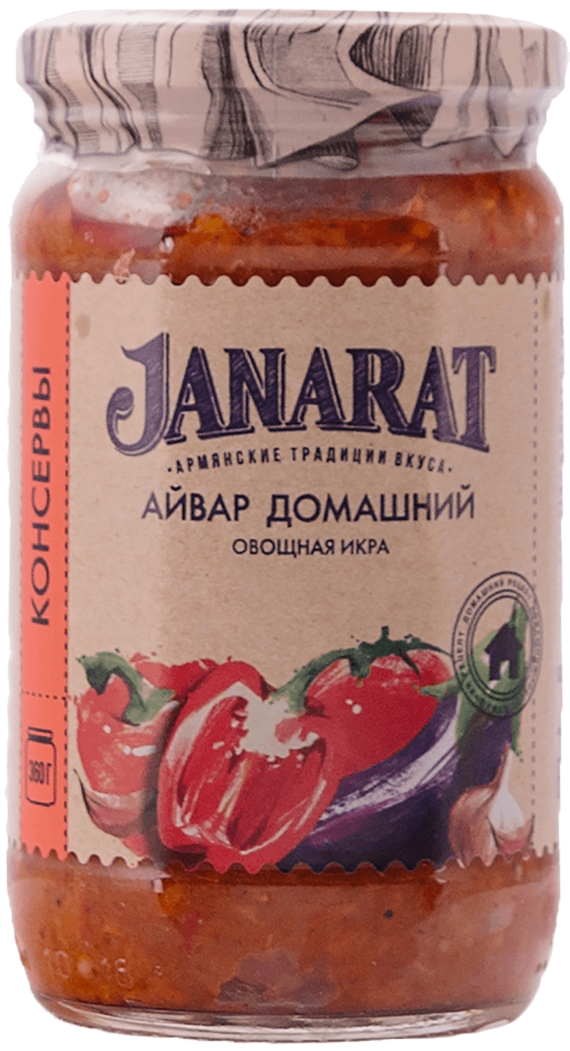 Ajvar Janarat мангал салат janarat 500 г