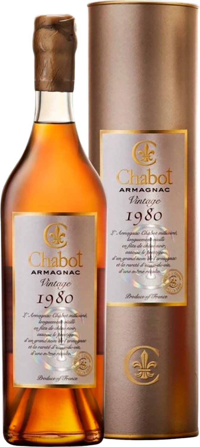 Шабо 1980 в подарочной упаковке 1980 0.7&nbsp;л