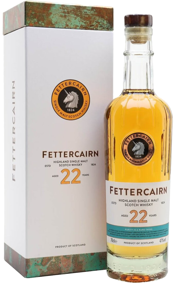 Fettercairn Single Malt Scotch Whisky 22 Years Old (gift box) craigellachie 23 years old speyside single malt scotch whisky gift box