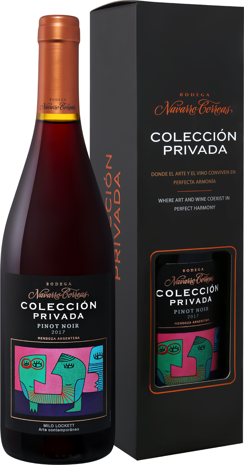 Coleccion Privada Pinot Noir Mendoza Bodega Navarrо Correas (gift box)