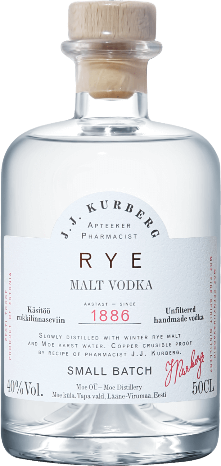 Водка J. J. Kurberg Rye Malt 0.5 л (Дж. Дж. Курберг Ржаная Солодовая),  купить в магазине в Воронеже - цена, отзывы