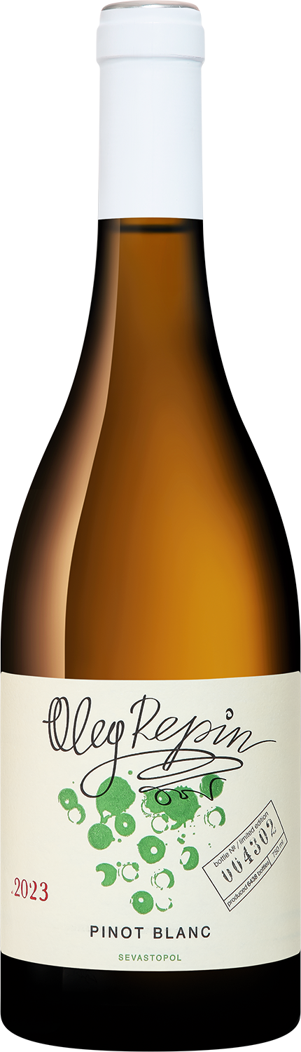 Пино Блан Севастополь Олег Репин 2023 0.75&nbsp;л