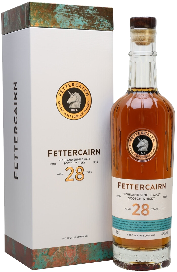 Fettercairn Single Malt Scotch Whisky 28 Years Old (gift box)