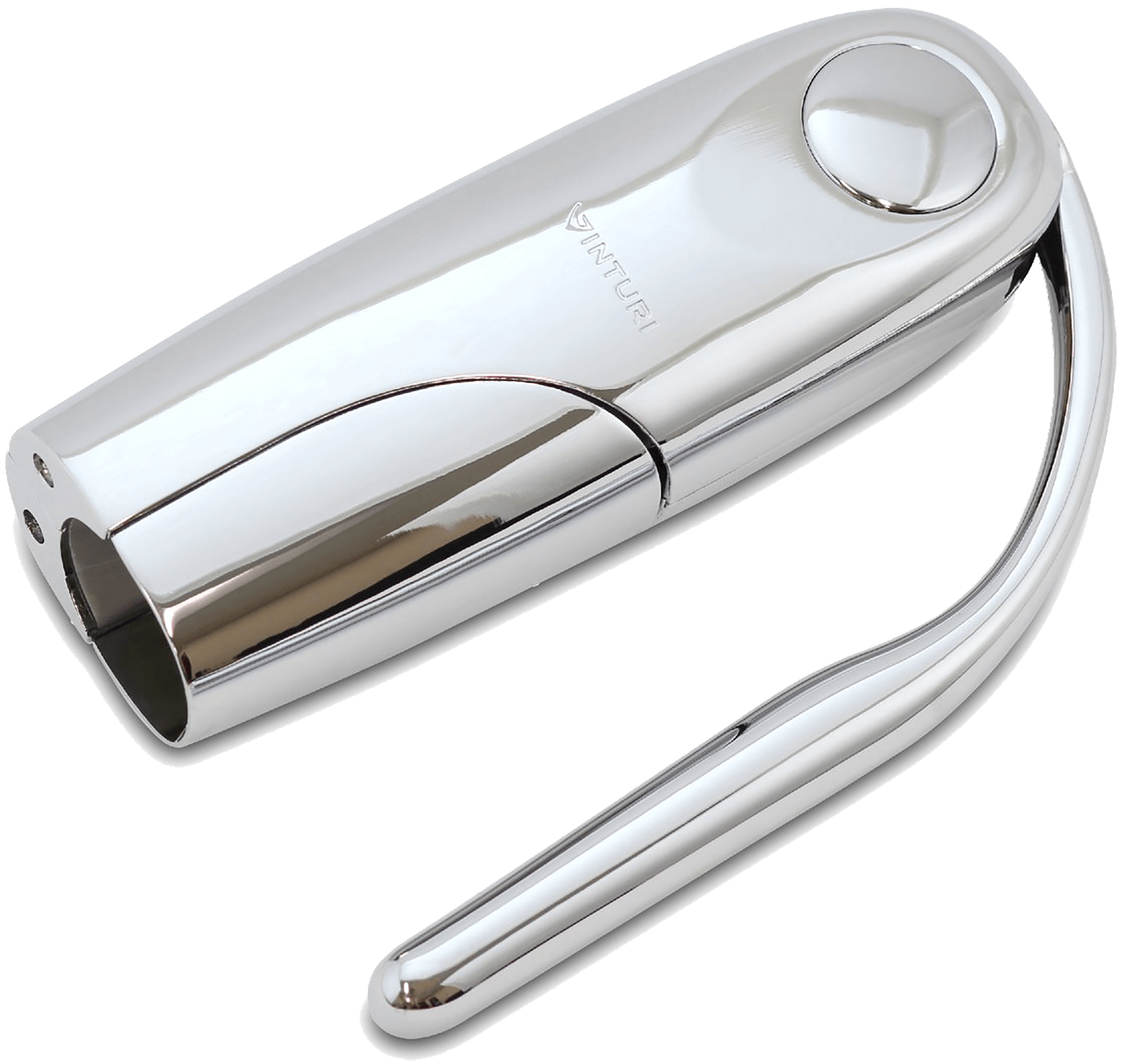 Штопор рычажный вертикальный со срезателем фольги Винтури