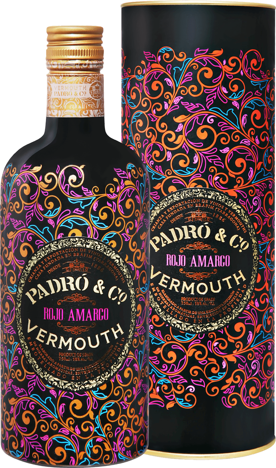 Padró and Co. Rojo Amargo Vermouth (gift box) padró and co reserva especial vermouth