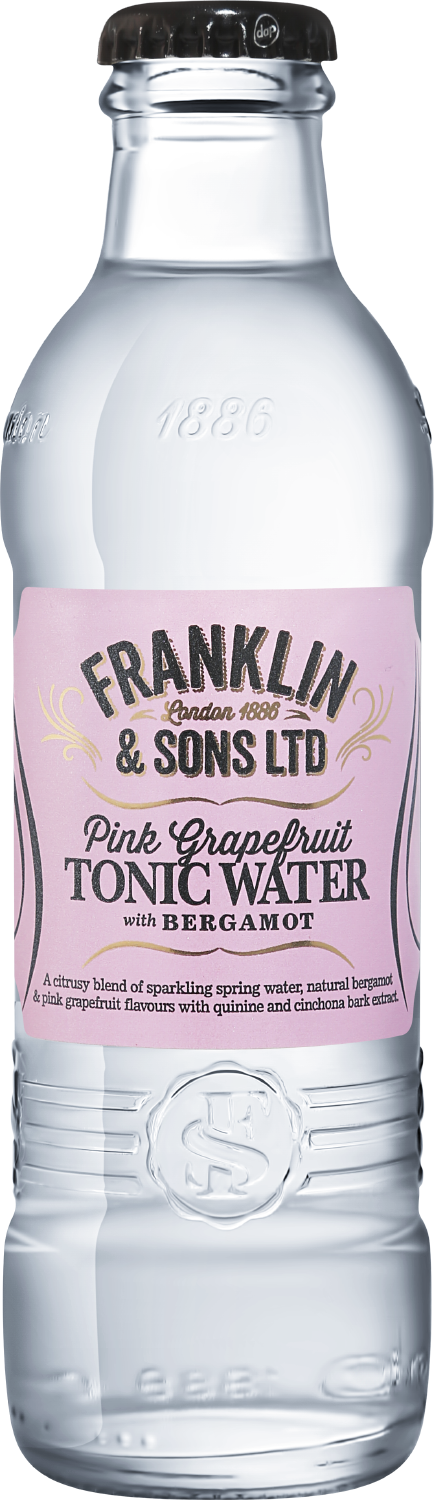 Franklin and Sons Pink Grapefruit with Bergamot Tonic Water