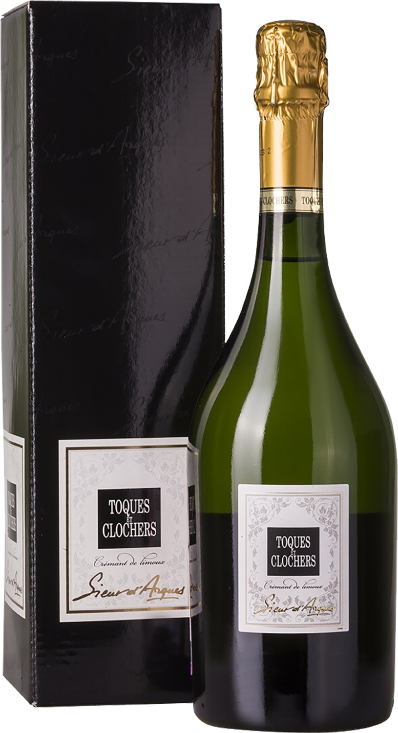 Игристое вино белое брют Toques et Clochers Cremant de Limoux AOC (gift  box) 0.75 л (Ток э Клоше Креман де Лиму AOC в подарочной упаковке), купить  в магазине в Нижнем Новгороде - цена, отзывы