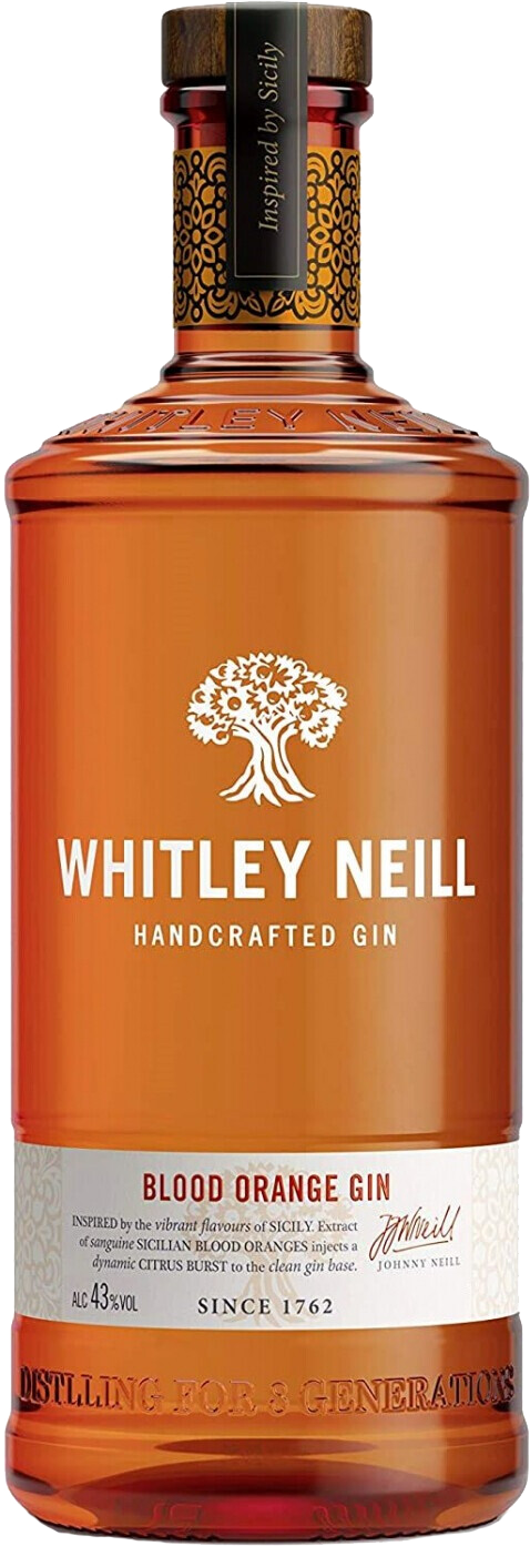 Уитли Нейлл Красный Апельсин Крафтовый Сухой Джин 0.2&nbsp;л