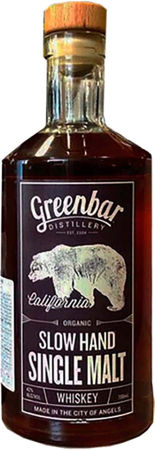 Greenbar Slow Hand Organic Single Malt Whisky