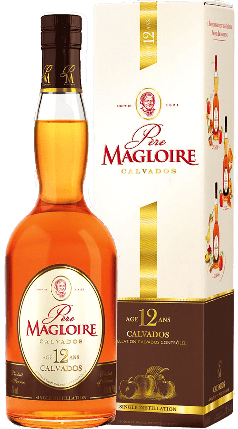 Кальвадос Père Magloire 12 ans Calvados AOC (gift box) 0.7 л (Пэр Маглуар  12 лет Кальвадос AOC в подарочной упаковке), купить в магазине в  Новосибирске - цена, отзывы