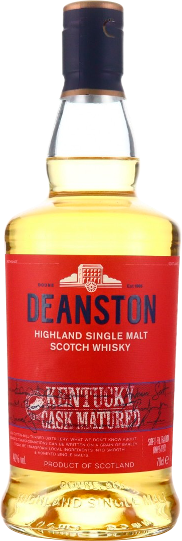 Deanston Kentucky Cask Matured Highland Single Malt Scotch Whisky (gift box)