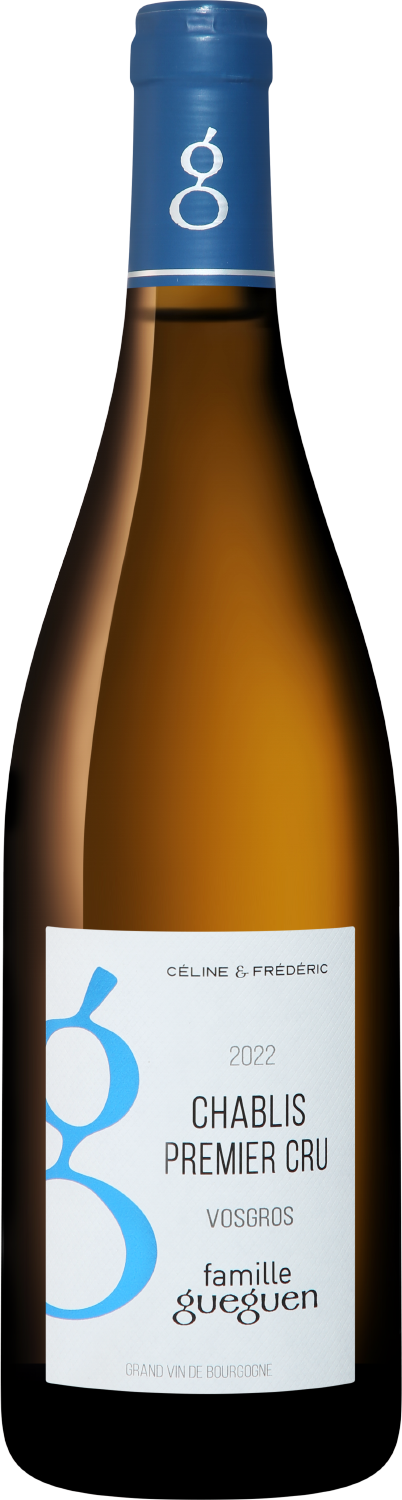 Вогро Шабли Премье Крю АОС Селин э Фредерик Геген 2023 0.75&nbsp;л