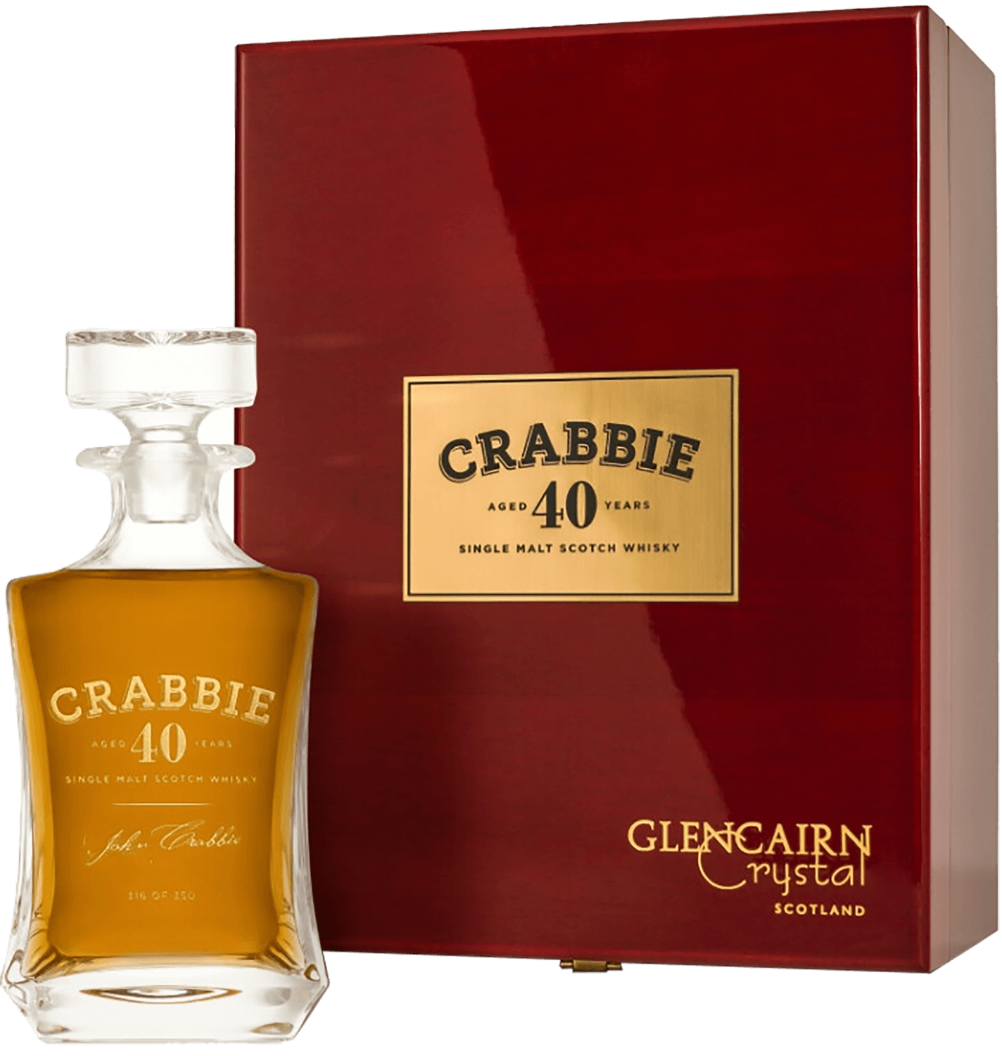 Crabbie's Single Malt Scotch Whisky 40 y.o. (gift box)