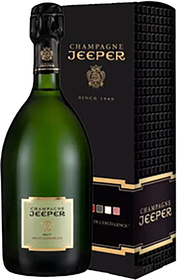 Champagne Jeeper Grand Assamblage Brut Champagne AOC (gift box)