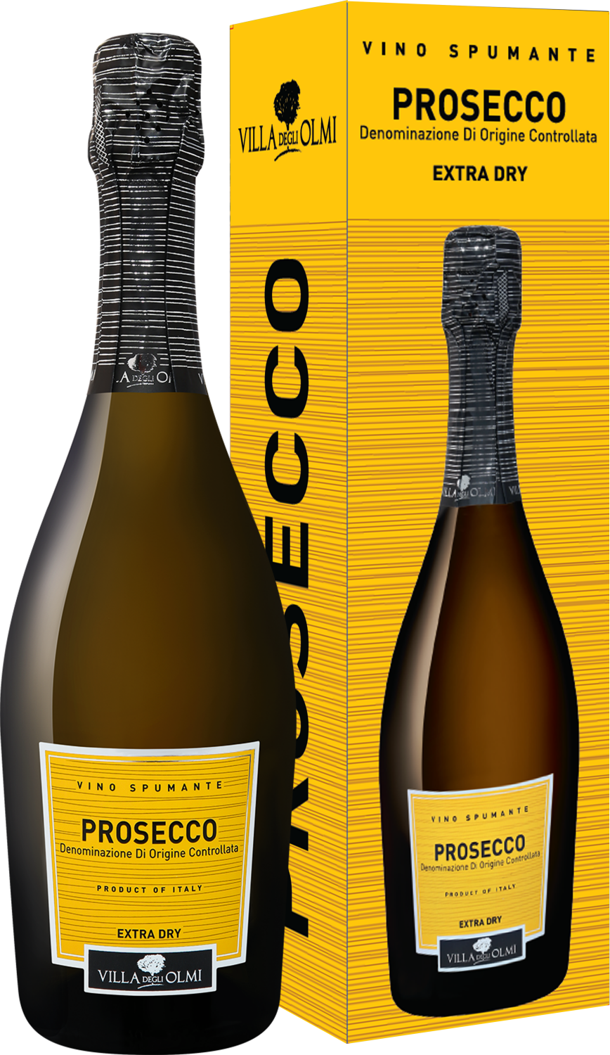 Prosecco DOC Spumante Extra Dry Villa degli Olmi (gift box)