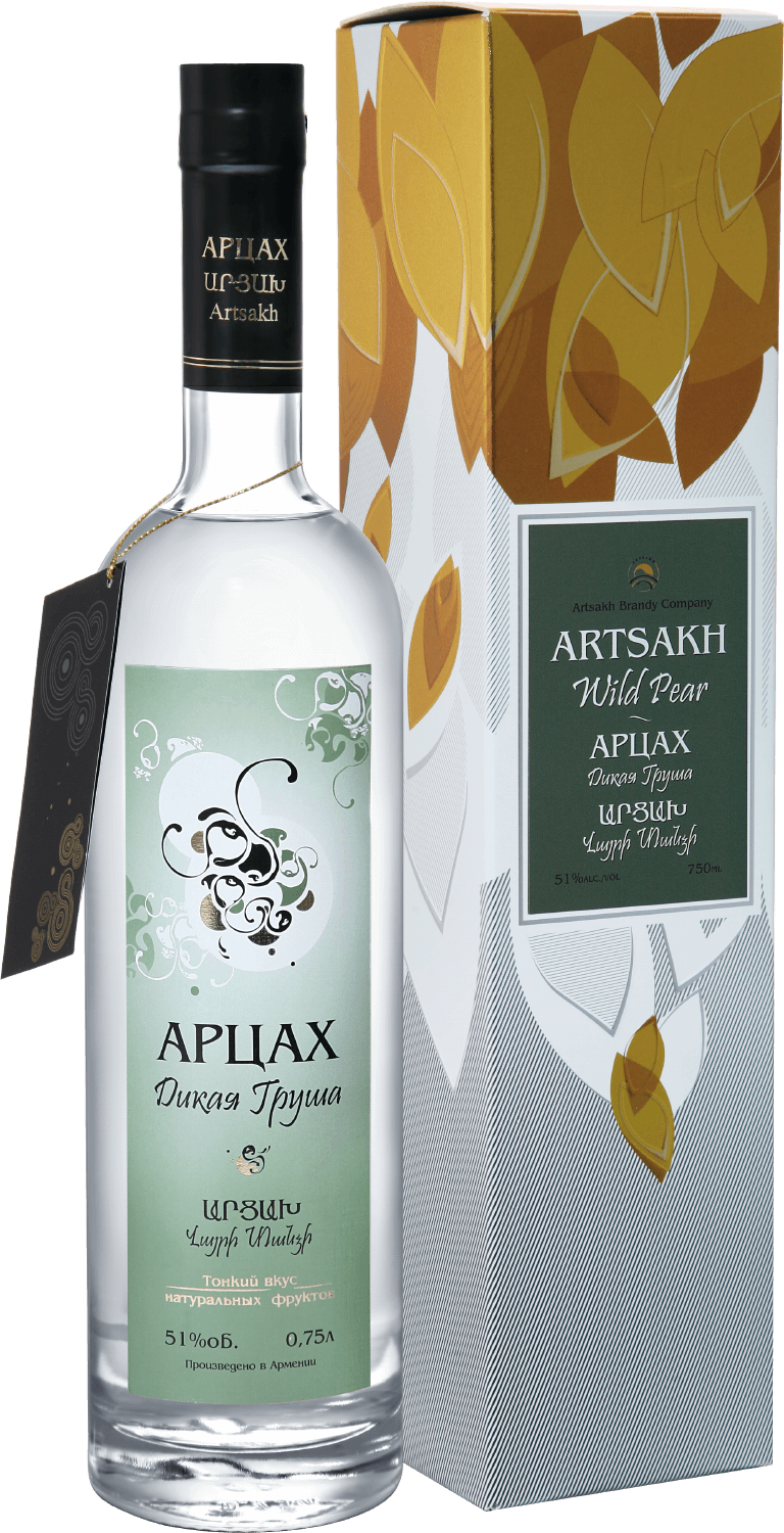 Artsakh Wild Pear (gift box) armenian garden wild pear aratta distillery