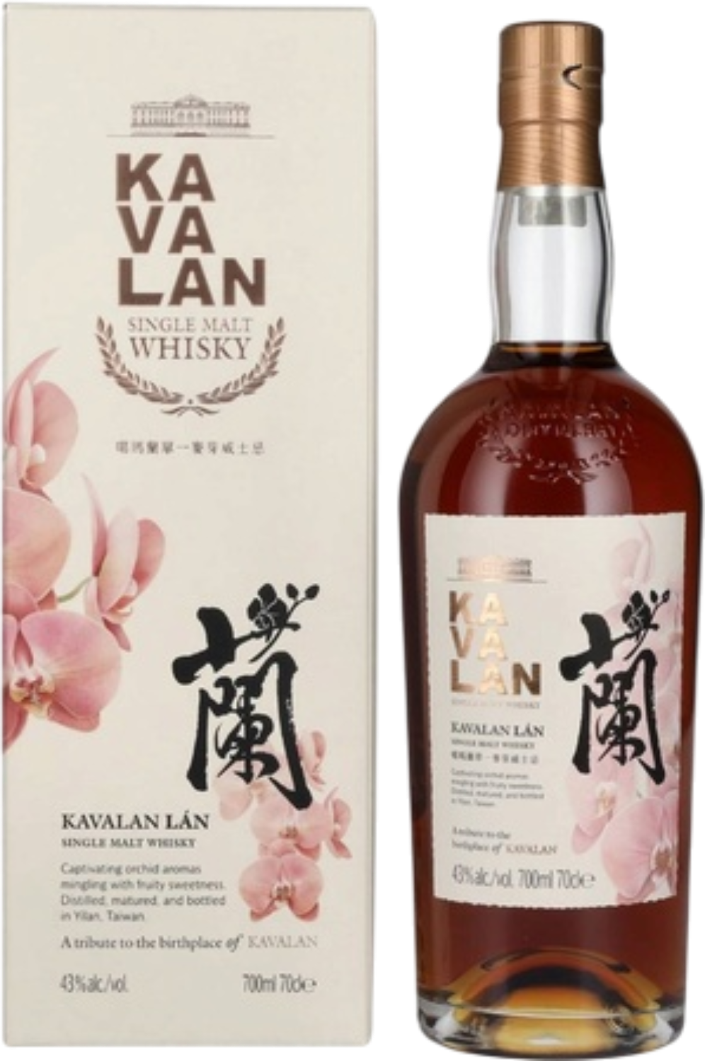 Кавалан Лан солодовый виски в подарочной упаковке 0.7&nbsp;л