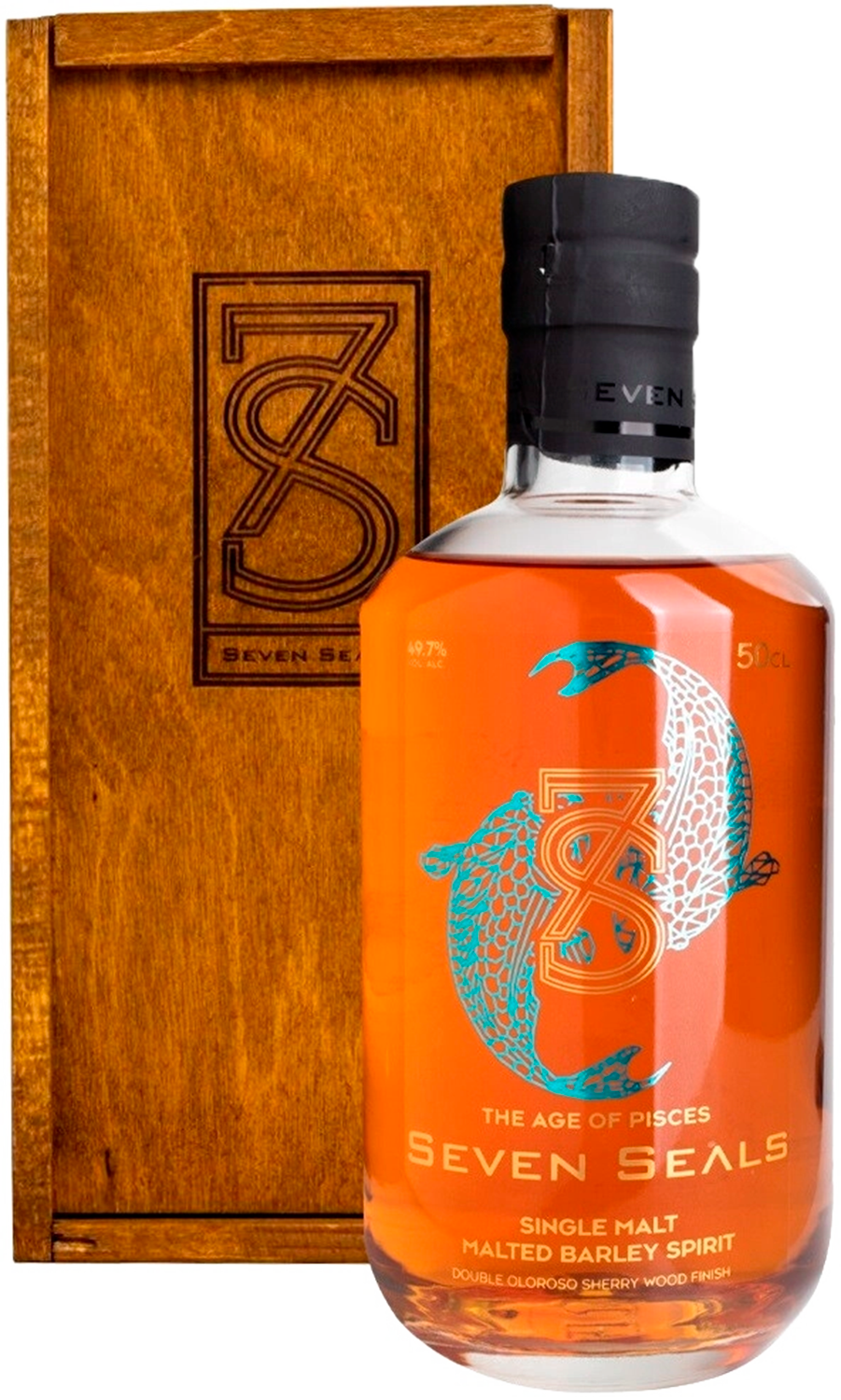 Seven Seals Zodiac The Age of Pisces Single Malt Whisky (gift box)