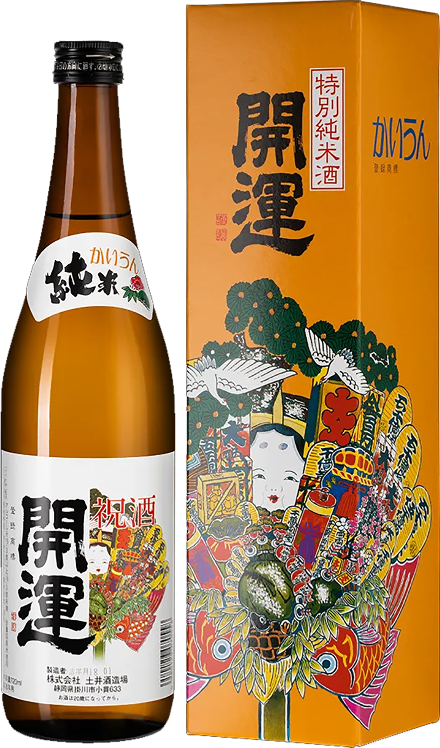 Кайун Токубэцу Дзюнмай Дои Сюдзодзё в подарочной упаковке 0.72&nbsp;л