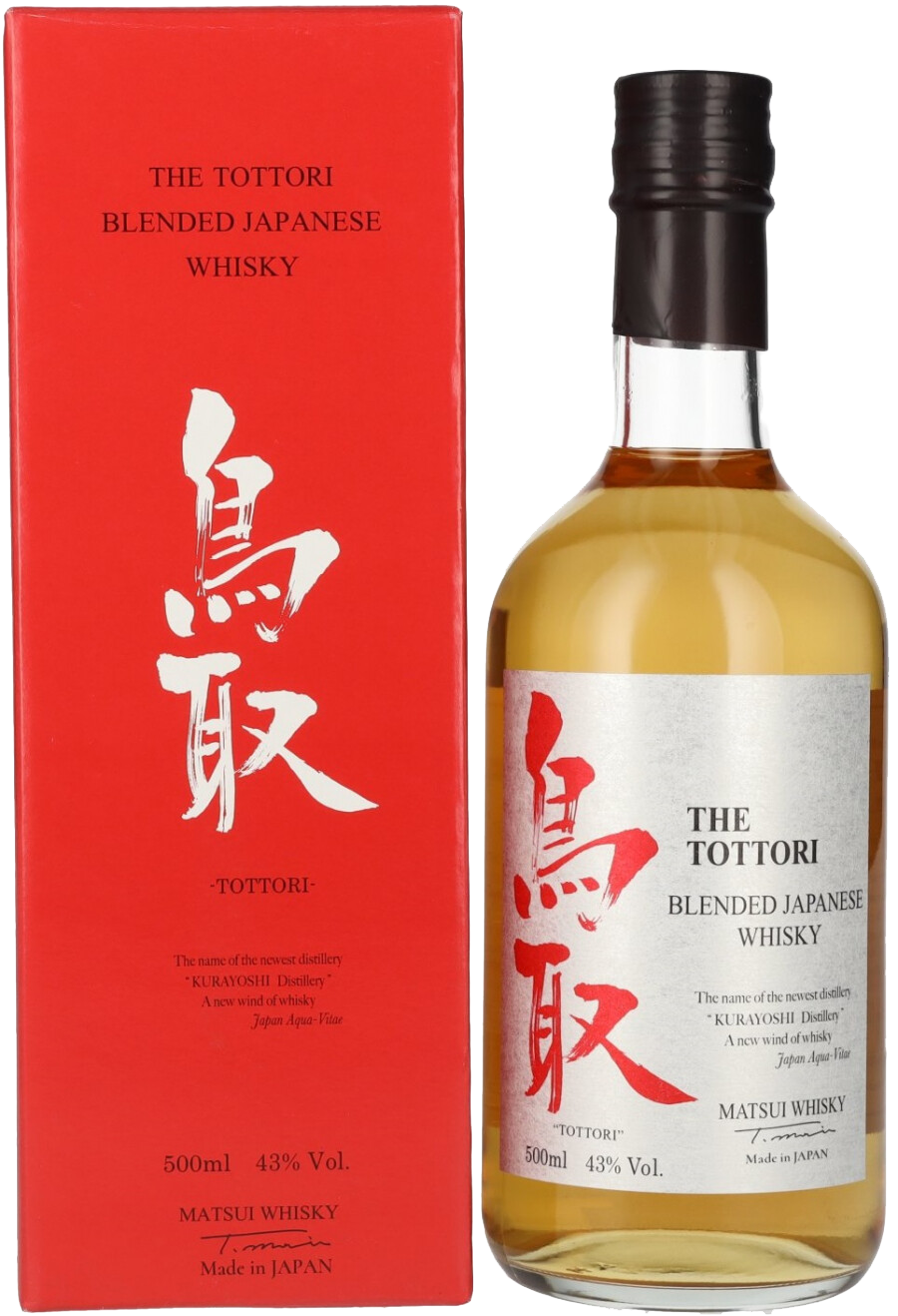 The Tottori Blended Japanese Whisky (gift box)