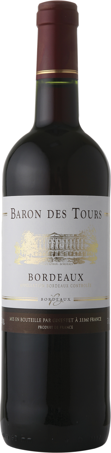 Baron des Tours Bordeaux AOC Ginestet blaye cotes de bordeaux aoc chateau peybonhomme les tours