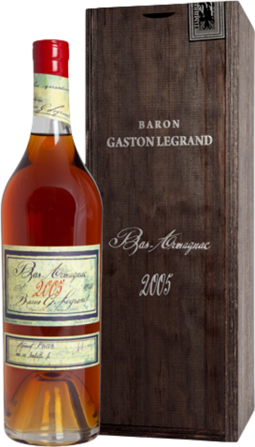 Барон Гастон Легран 2005 Ба Арманьяк в подарочной упаковке 2005 0.7&nbsp;л